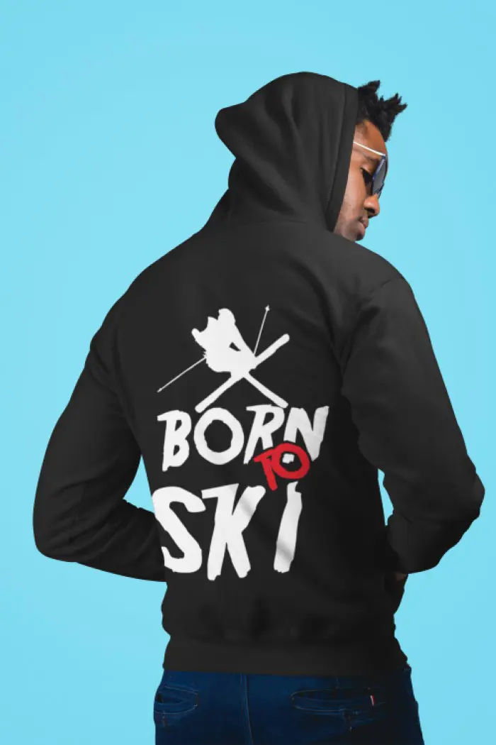 Born to SKI Hoodie